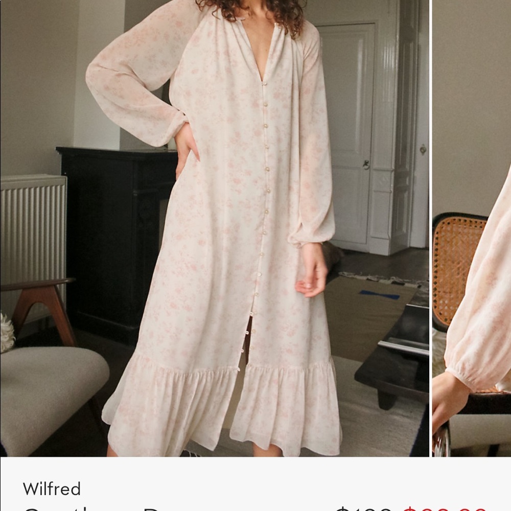 Wilfred Santiago Dress BNWT.